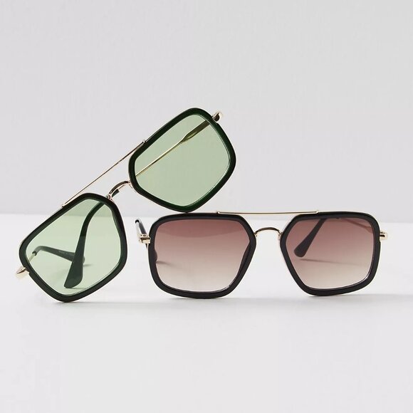 Luna Classic Aviator Sunglasses - Picture 3 of 4